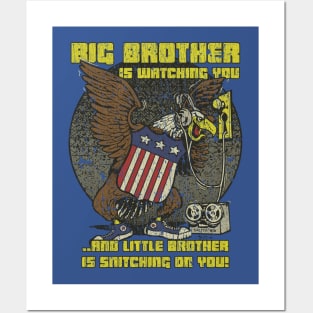 Big Brother Is Watching 1966 Posters and Art